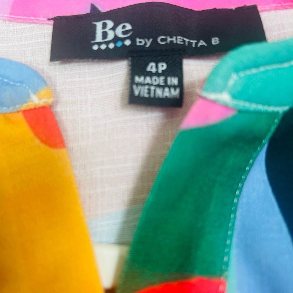 Be by CHETTA B Colorful Babydoll Dress - Picture 8 of 11